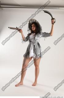 LUCIE STANDING POSE WITH GUN AND SWORD 2 (10)
